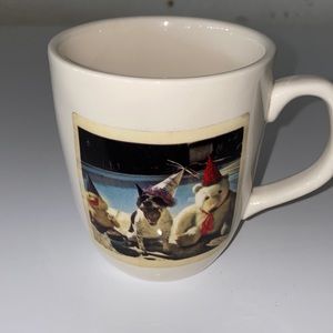Rae Dunn Mug Dog Party Artisan Collection by Magenta NWOT
